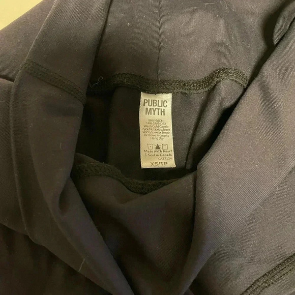 Public Myth  - high rise 2” shorts - Picture 2 of 2